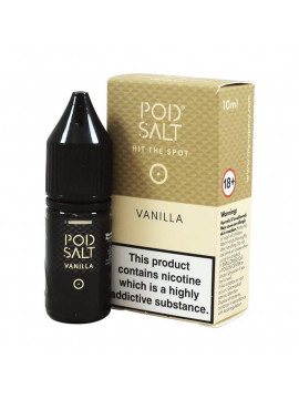 Vanilla - Pod Salt - Nicotina : 20 mg, Tamaño : 10 ml