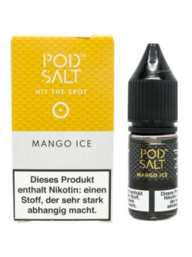 Mango Ice - Pod Salt - Nicotina : 20 mg, Tamaño : 10 ml