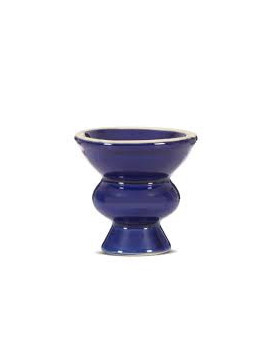Gran cazoleta ceramica hembra - Color: Azul